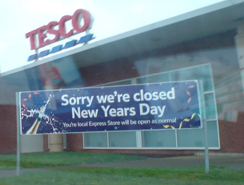 Tesco Typo