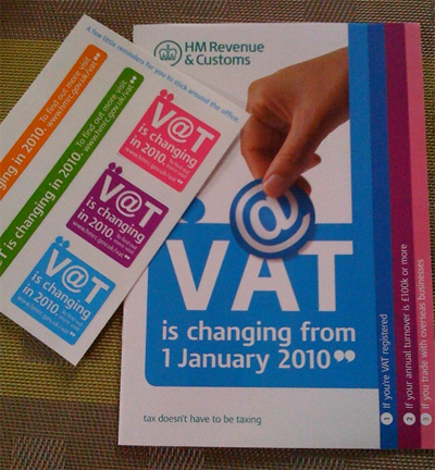 VAT changes back to 17.5% on the 1st January.